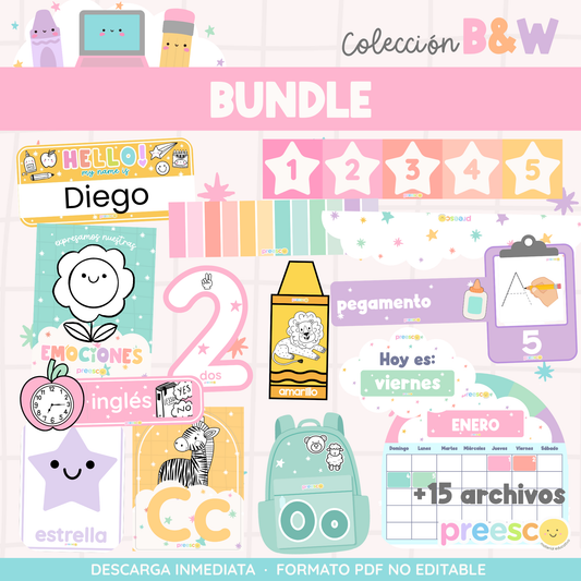 BUNDLE COLECCIÓN B&W