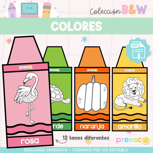 Colores · B&W